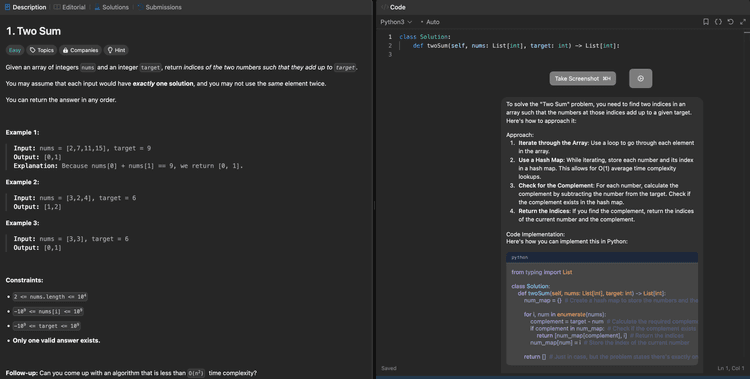 Interview Coder | AI Invisible Interview Companion