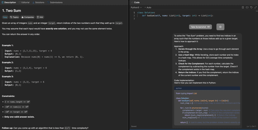 Interview Coder | AI Invisible Interview Companion